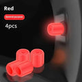 4pcs Glow in The Dark Tire Valve Cap