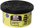 Car Air Freshener Lemon Scent Organic Cans. Vehicle Fragrance Long Lasting Smell. 