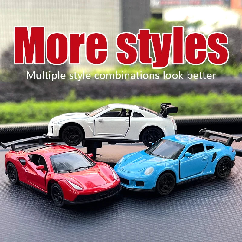 Dashboard Drift Car Spinning Toy Model. Dash Ornament Accessory 