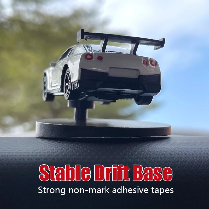 Dashboard Drift Car Spinning Toy Model. Dash Ornament Accessory 
