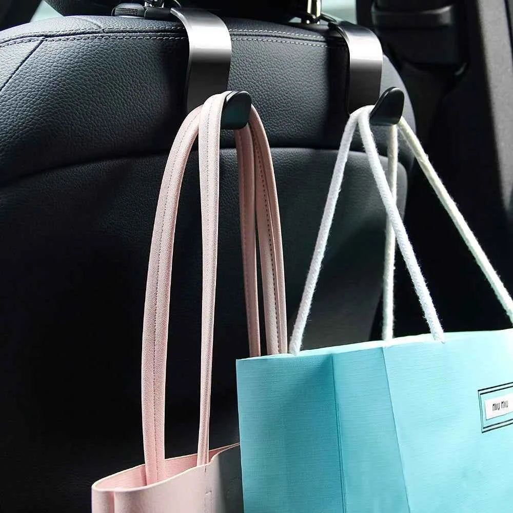 2pcs Car Seat Headrest Storage Hanger