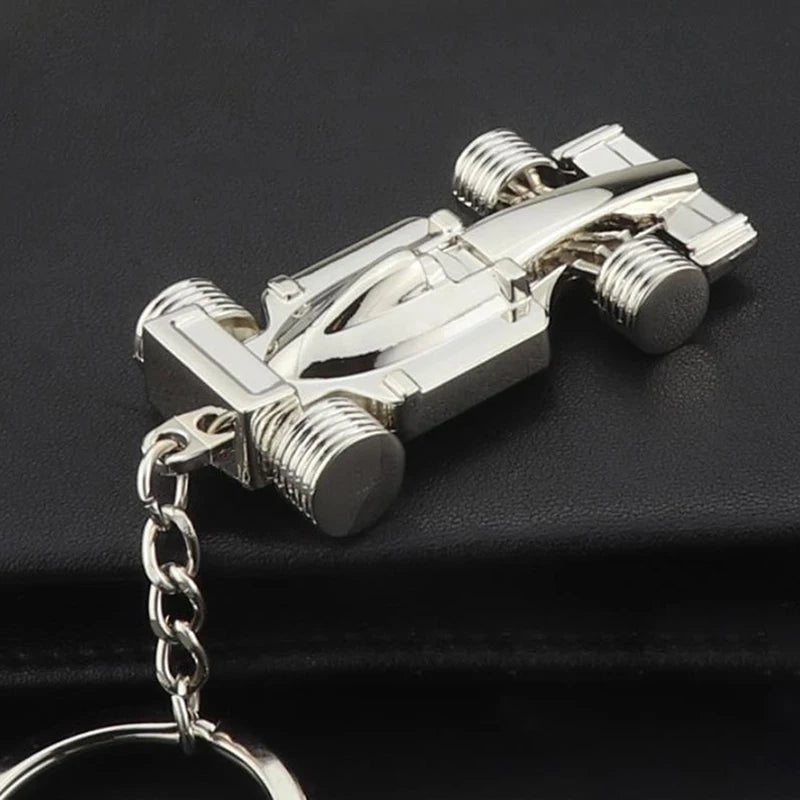 Mini Formula 1 Racing Car Pendant Keychain - SleekRidez