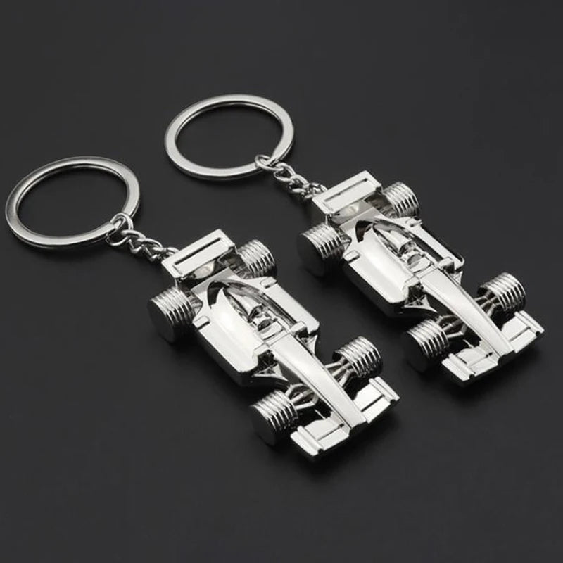 Mini Formula 1 Racing Car Pendant Keychain - SleekRidez
