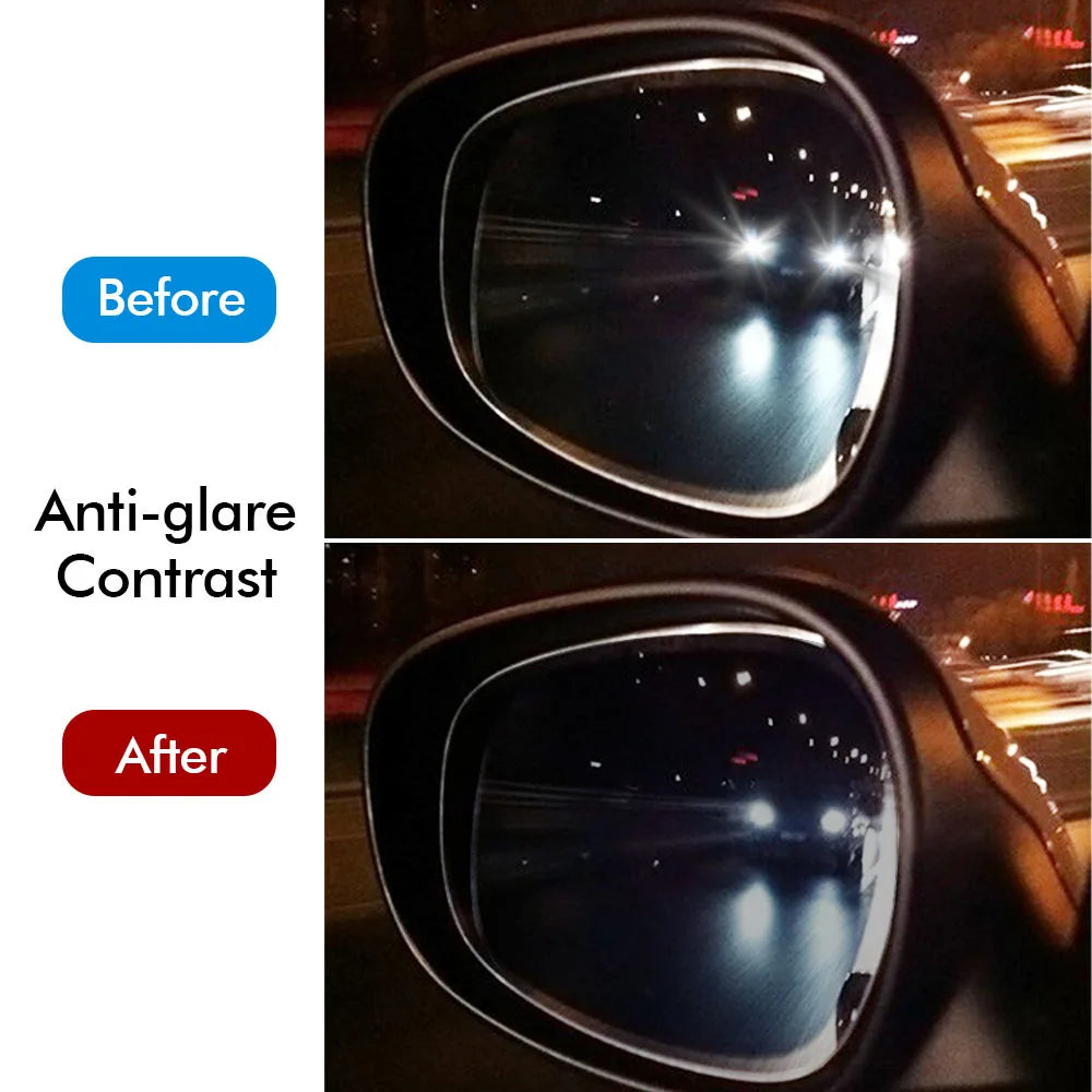 Rainproof Anti Fog Sticker for Car Mirrors. Side Mirror Waterproof Stick On Vehicle 