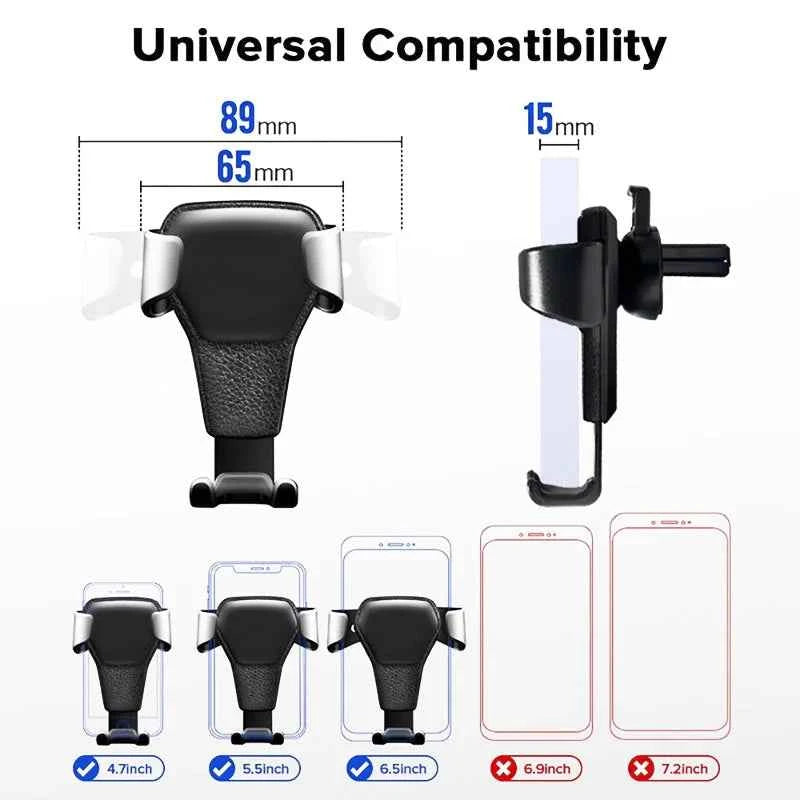 Vent Clip Smart Phone Mount