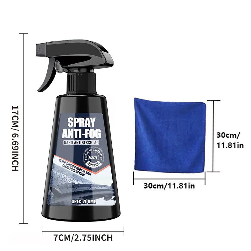 Vaporisateur anti-buée pour vitres de voiture