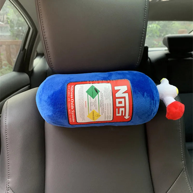 NOS Shape Plush Neck Pillow and Seat Decoration
