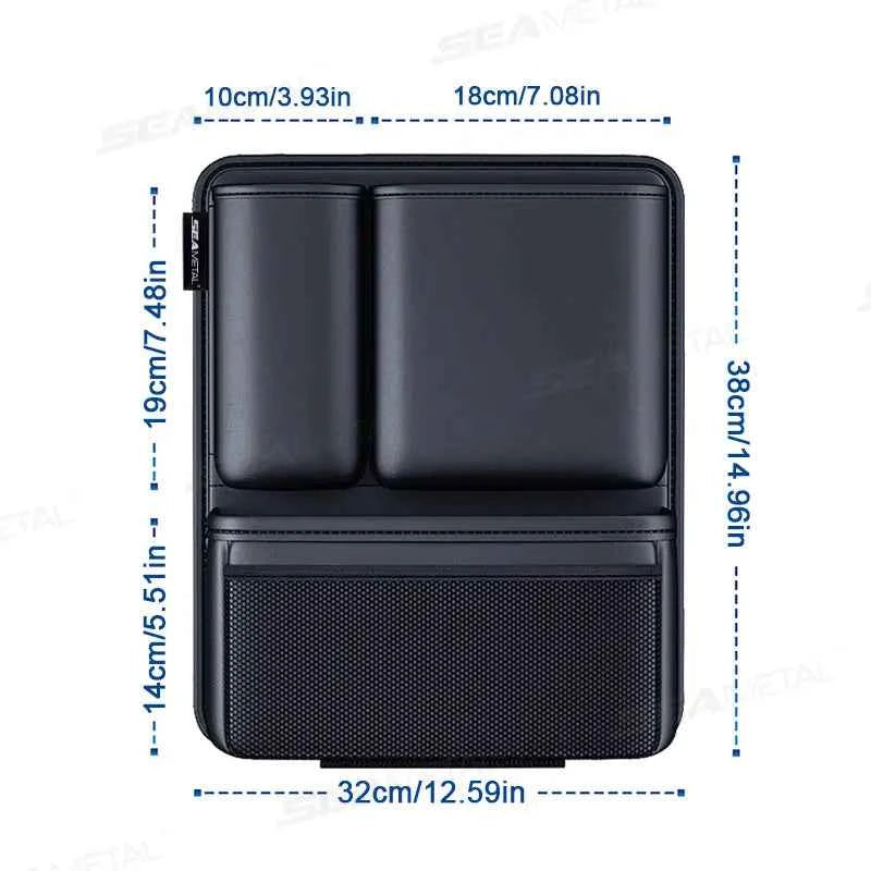 Leather Trunk Hanging Storage Organizer Bag
