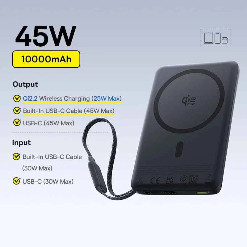 Baseus Qi2 Magnetic Power Bank
