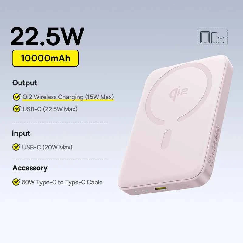 Baseus Qi2 Magnetic Power Bank