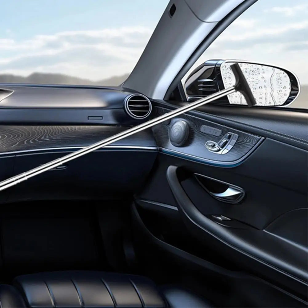 Raclette télescopique pour rétroviseur de voiture