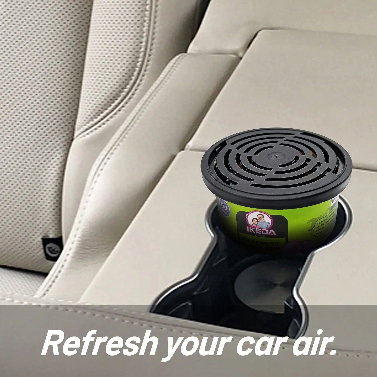 Car Air Freshener Cherry Scent Organic Cans