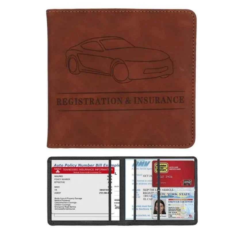Car Driving Documents Holder