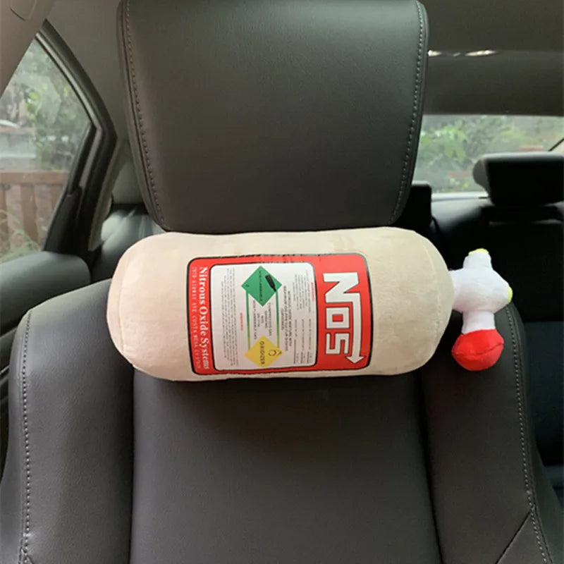 NOS Shape Plush Neck Pillow and Seat Decoration
