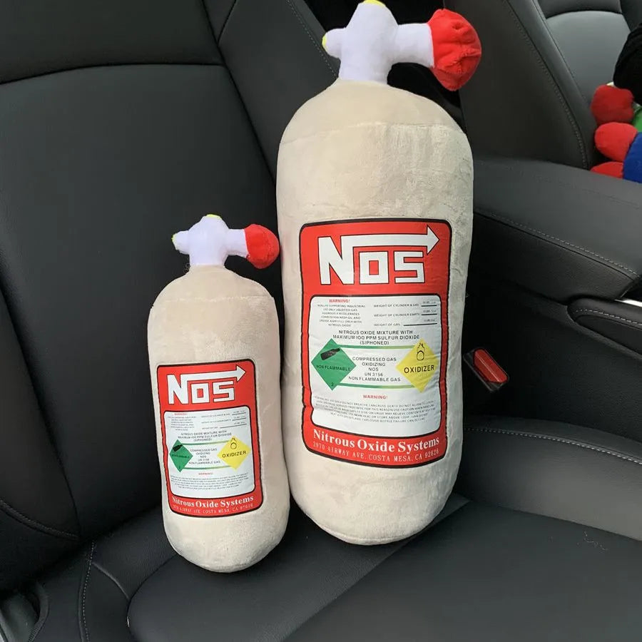 NOS Shape Plush Neck Pillow and Seat Decoration