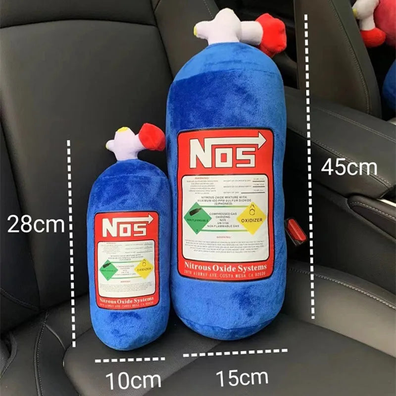 NOS Shape Plush Neck Pillow and Seat Decoration