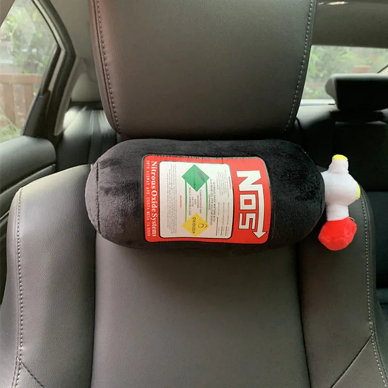 NOS Shape Plush Neck Pillow and Seat Decoration