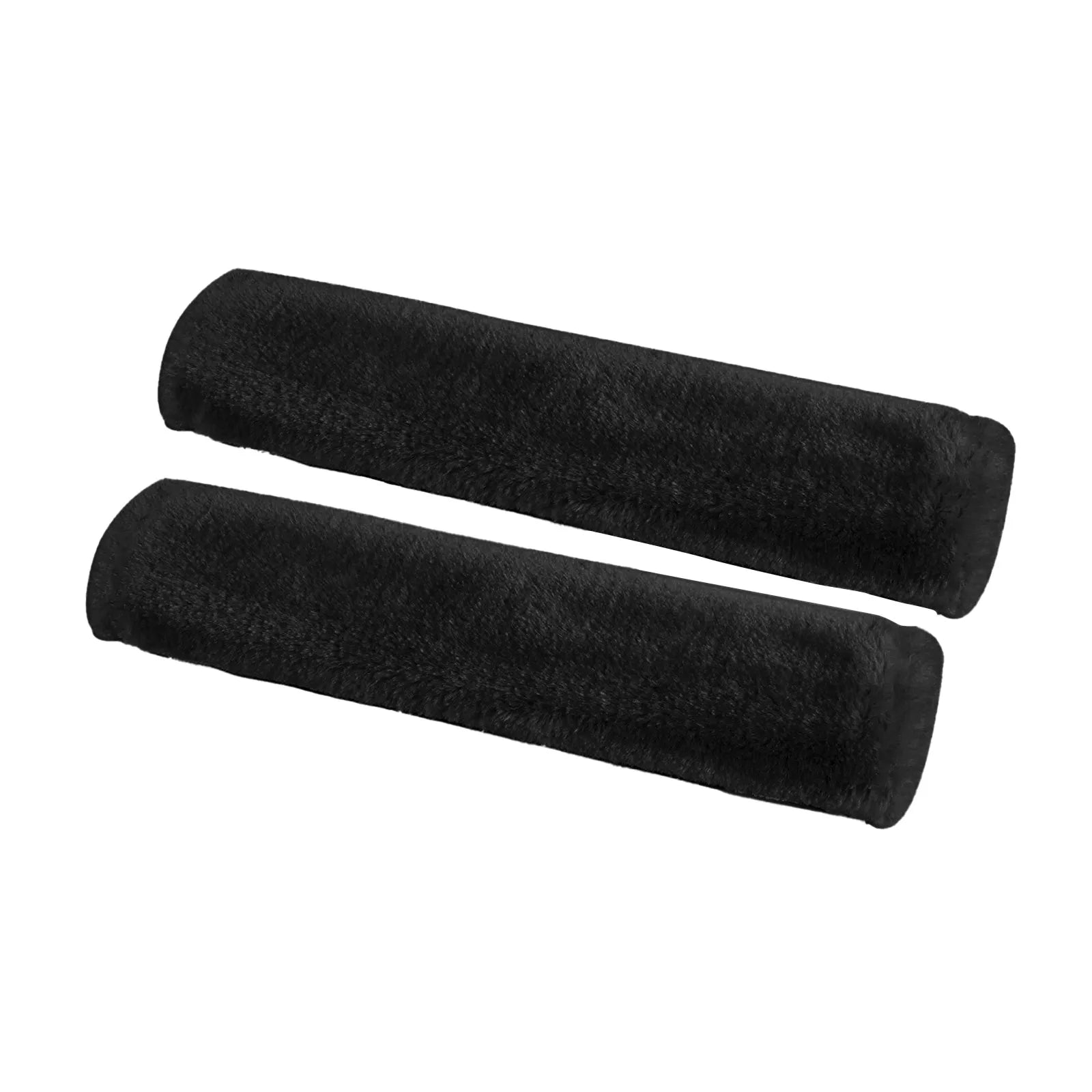 2 Pcs Soft Faux Fur Car Seat Belt Cover