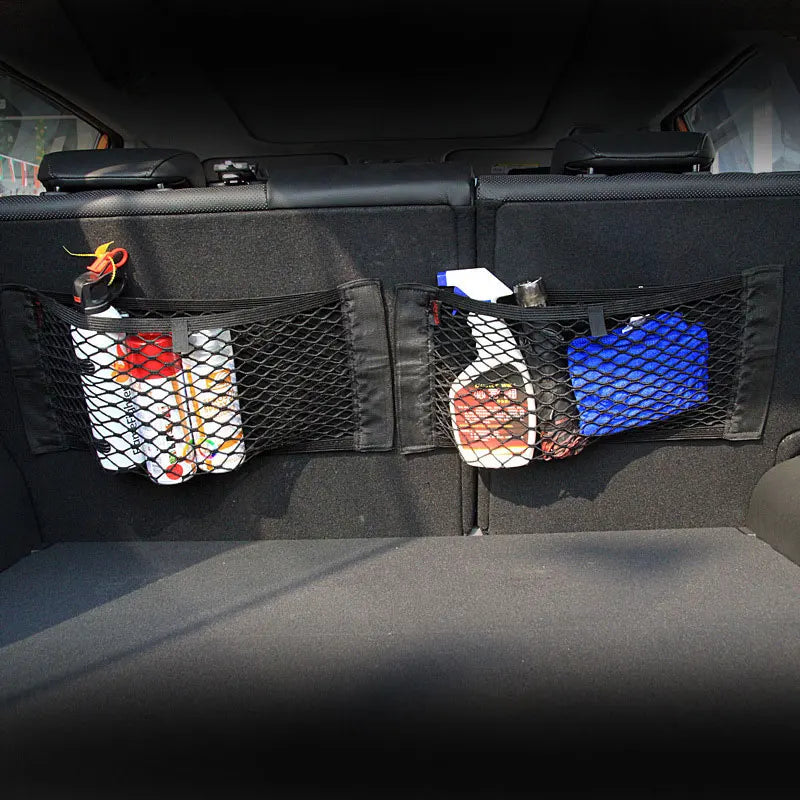 Velco Storage Racks Mesh Velcro Trunk Storage Organizer – SleekRidez