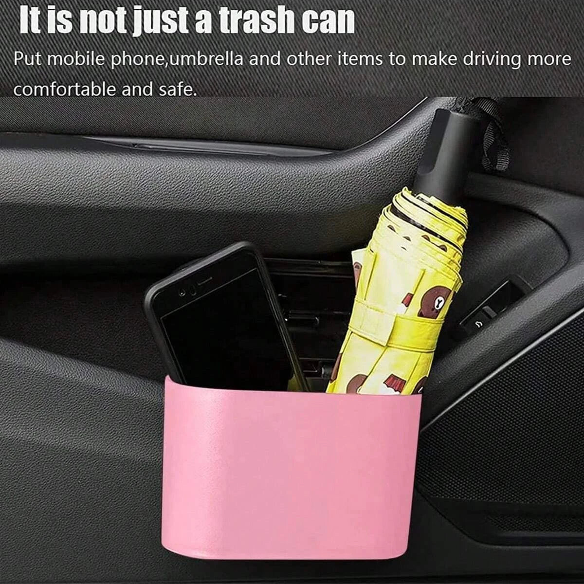 Trash Can With 4 Rolls of Garbage Bags