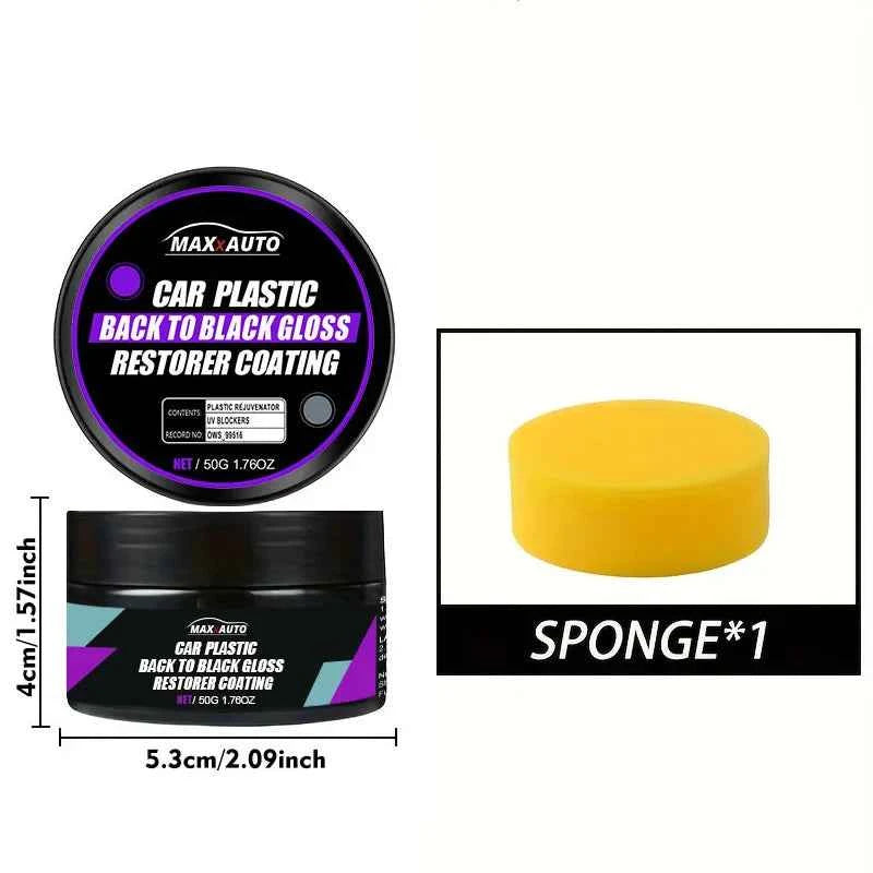 Car Leather and Plastic Repair Polishing Wax