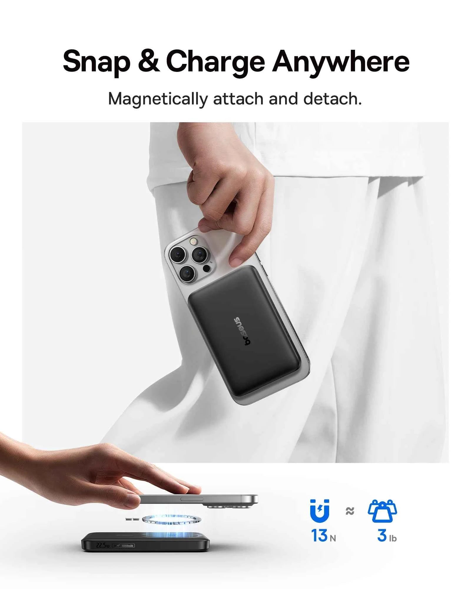 Baseus Qi2 Magnetic Power Bank