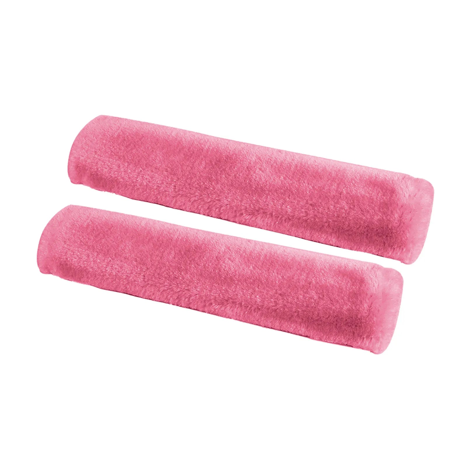 2 Pcs Soft Faux Fur Car Seat Belt Cover