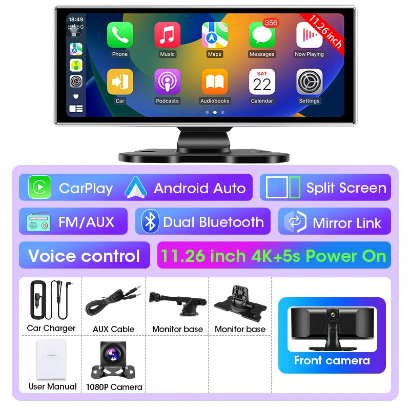 10/11.26in 4K Multimedia Display