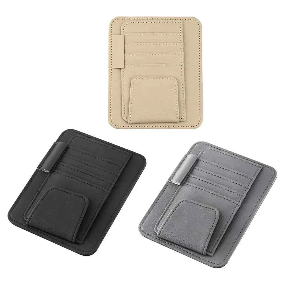 Car Sun Visor Organizer Card Storage