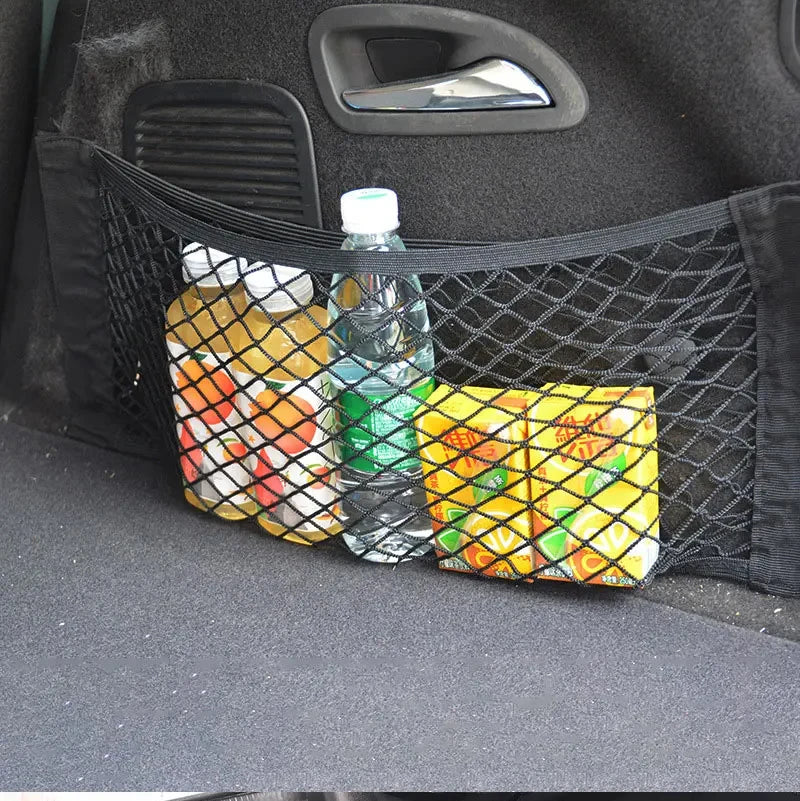 Organisateur de coffre en maille velcro