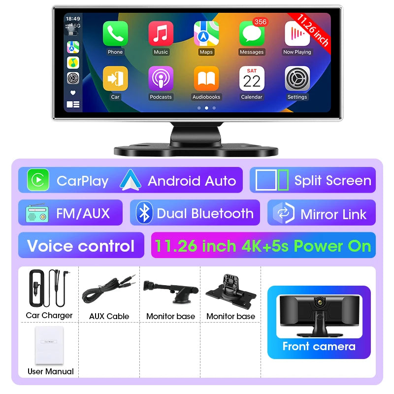 10/11.26in 4K Multimedia Display