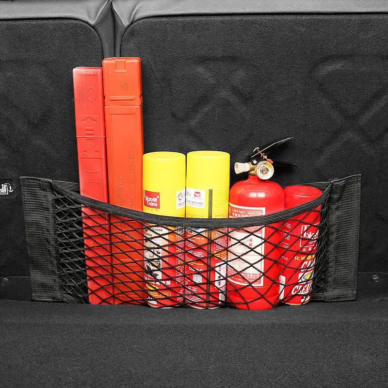 Velco Storage Racks Mesh Velcro Trunk Storage Organizer – SleekRidez