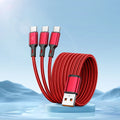 100W 6A 3 in 1 High Speed Charging Cord