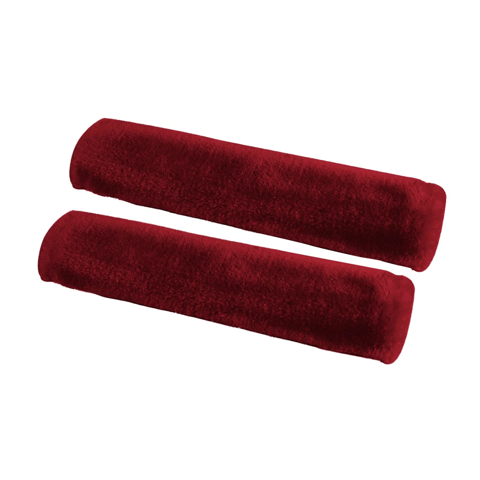 2 Pcs Soft Faux Fur Car Seat Belt Cover