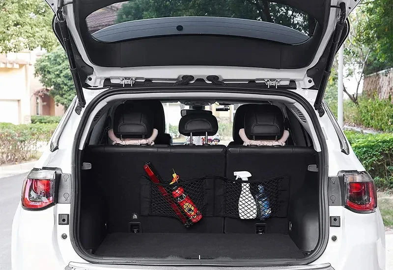 Organisateur de coffre en maille velcro