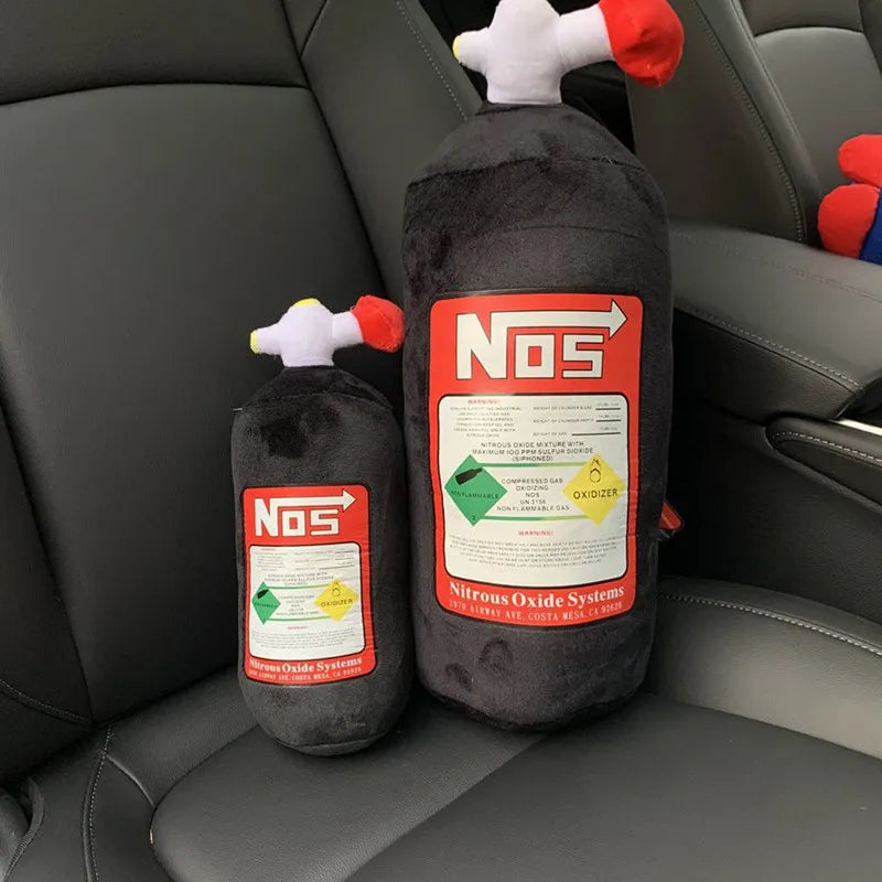 NOS Shape Plush Neck Pillow and Seat Decoration