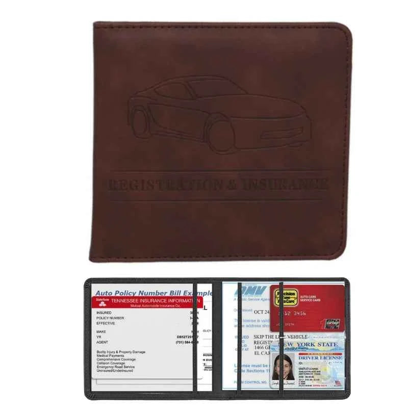 Car Driving Documents Holder