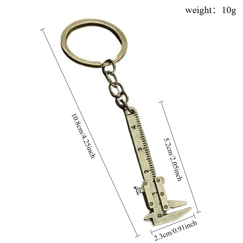 Mini Vernier Calipers Keychain