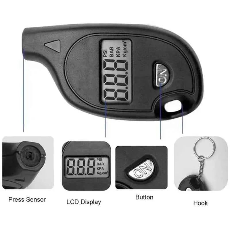 LCD Digital Tire Pressure Gauge