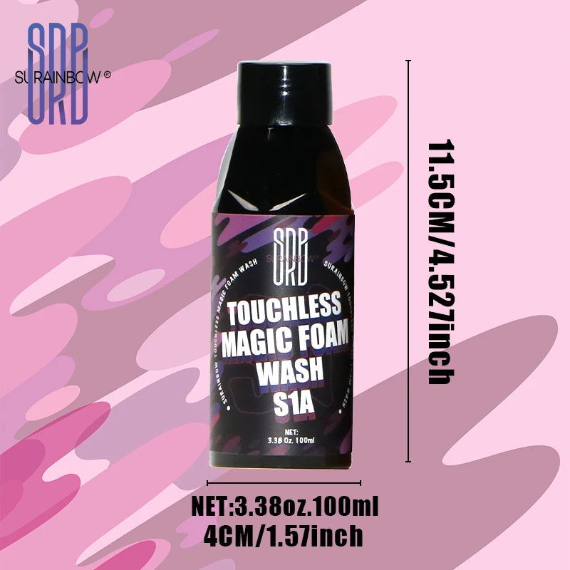 Pink Foaming Car Soap & Wax