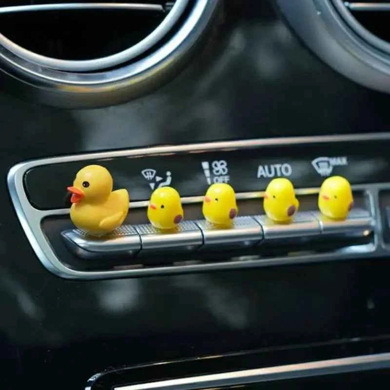 5Pcs Mini Ducks Decoration