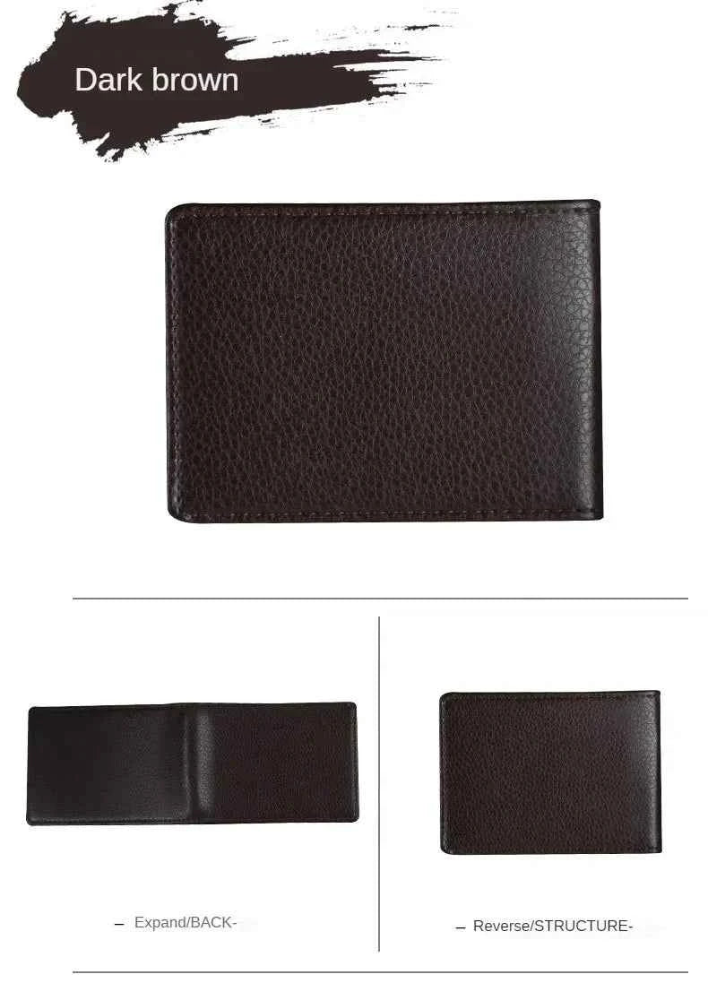 Pu Leather Car Driving Documents Holder