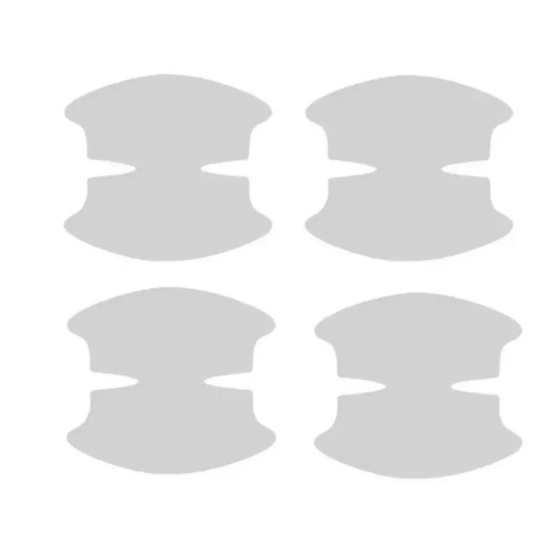 8 autocollants de protection anti-rayures en TPU pour poignée de portière de voiture