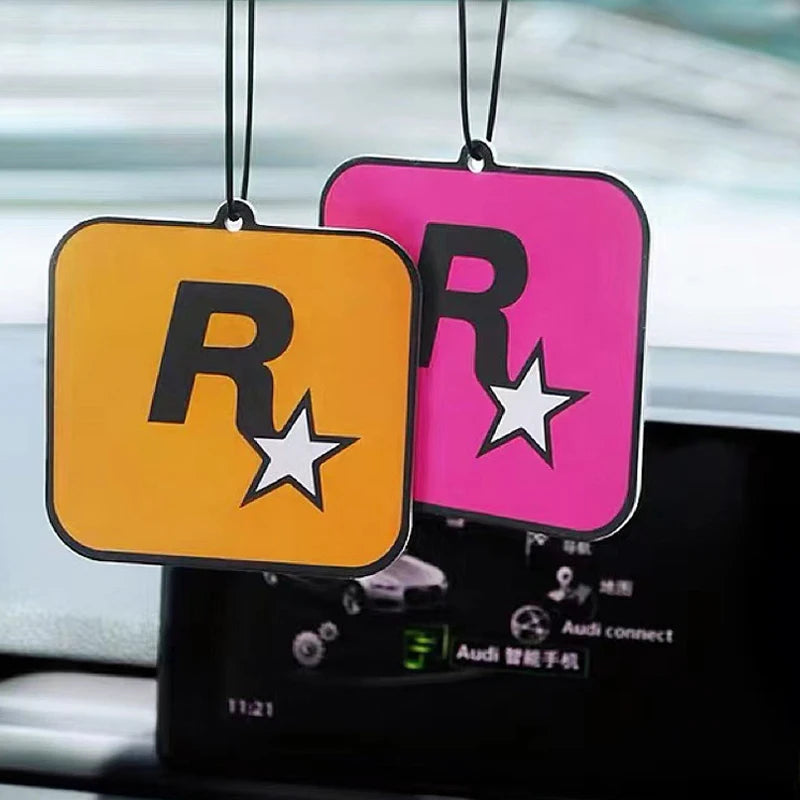 R Star Car Hanging Air Freshener